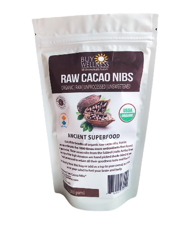 Cacao Nibs Criollo Cocoa Bean Raw Organic