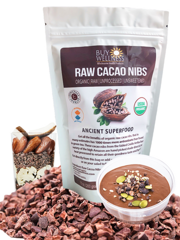 Cacao Nibs Criollo Cocoa Bean Raw Organic