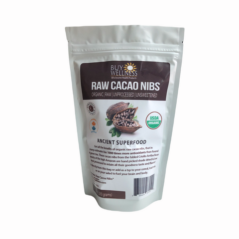 Cacao Nibs Criollo Cocoa Bean Raw Organic